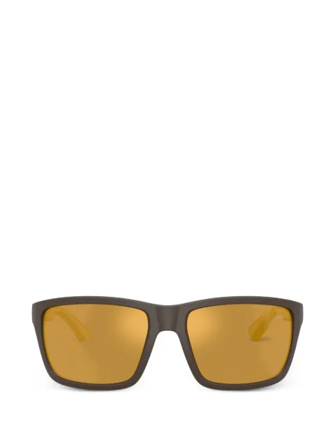 Burberry rectangular-frame sunglasses Brown BE448342345A
