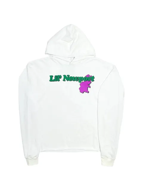 Vlone hooded sweatshirt White VL0027