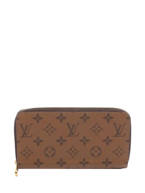 Louis Vuitton Pre-Owned 2010-2026 Monogram Reverse Zippy Wallet long wallets Brown OOQONPQN2M8I4IN4