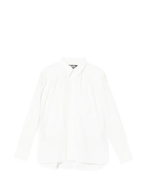 Black Comme Des Garçons long-sleeve shirt White 1QB005