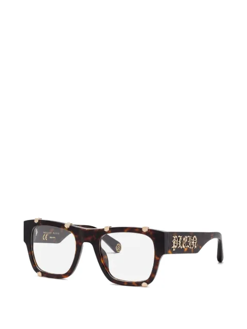 Philipp Plein Eyewear square-frame glasses Brown VPP042W0722