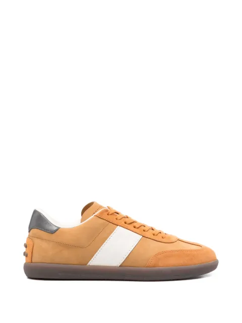 Tod's stripe-detail sneakers Orange XXM68C0JF50V35