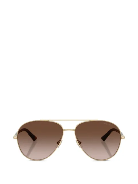 Jimmy Choo Eyewear pilot-frame sunglasses Gold JC4026