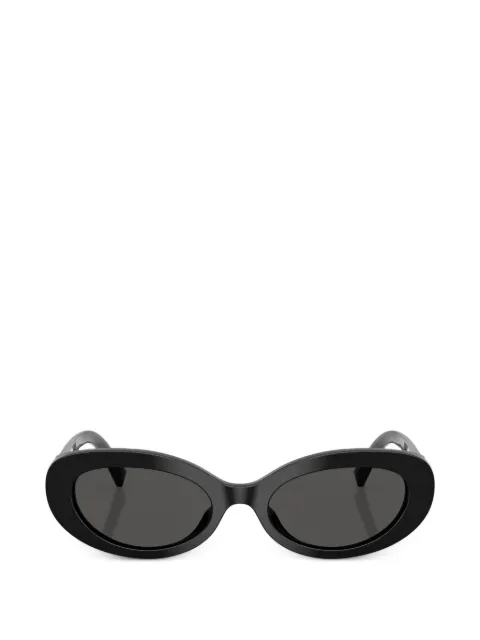 Dolce & Gabbana Eyewear oval-frame sunglasses Black DG453750187