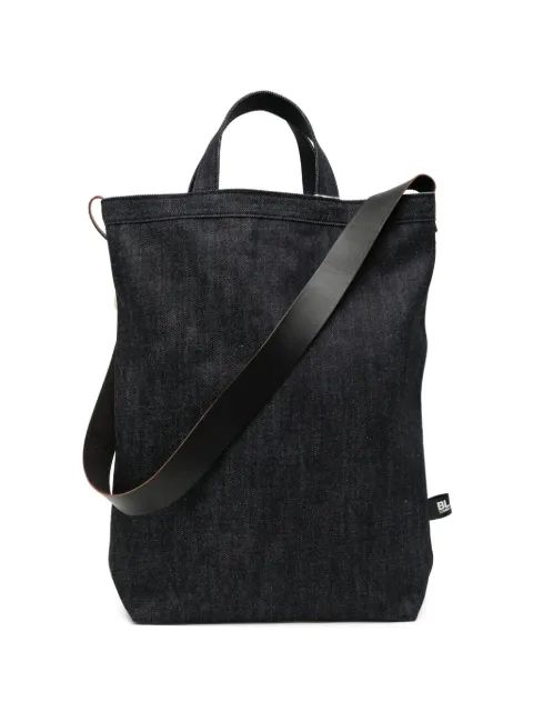 Black Comme Des Garçons denim tote bag Blue 1QK201052