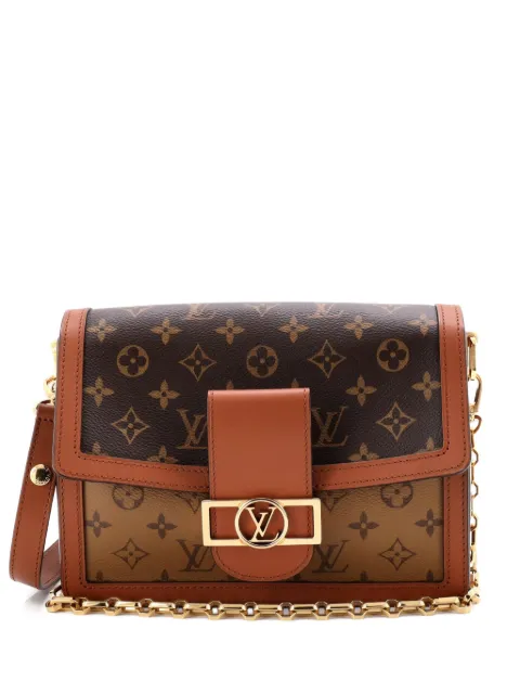 Louis Vuitton Pre-Owned Dauphine Reverse Monogram Canvas MM shoulder bag Brown BKM9QPVESKDCFTLY