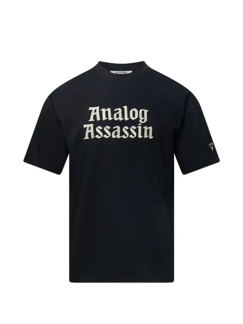 Blackjack crew-neck short-sleeve T-shirt Black LCAAS0915KBLACK