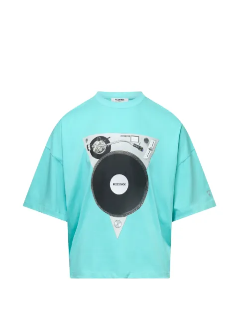 Blackjack Turntable graphic T-shirt Blue VFTBL0915KTIFFANY