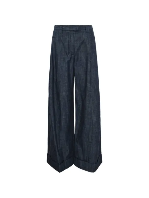 3.1 Phillip Lim Shirting wide-leg jeans Blue E2625003DES00WA402