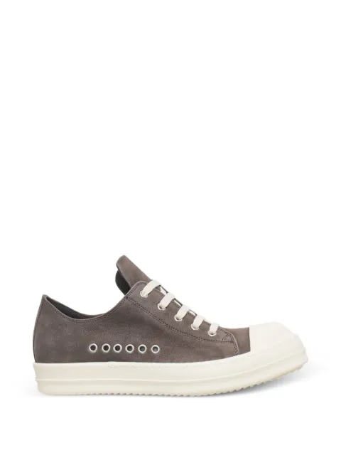 Rick Owens eyelet-detail sneakers Grey RU01F2895LCNW