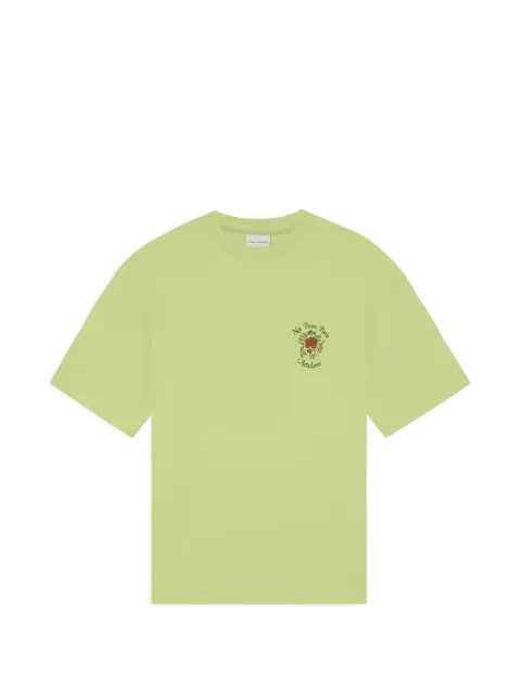 Drôle De Monsieur printed T-shirt Green JTS210CO002LOL00LOL
