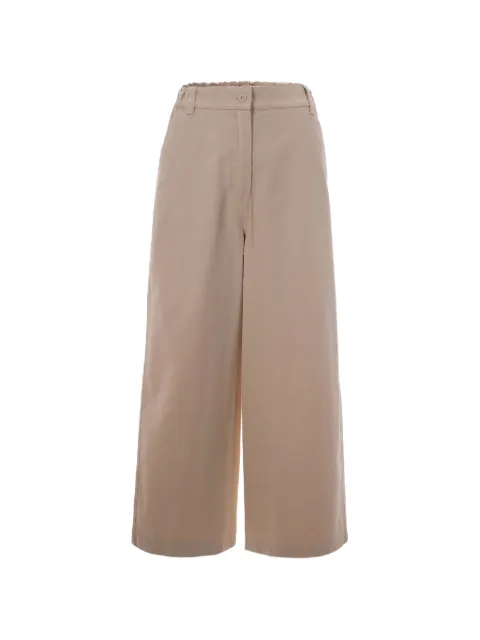 Max Mara wide-leg trousers Brown 2615131121600