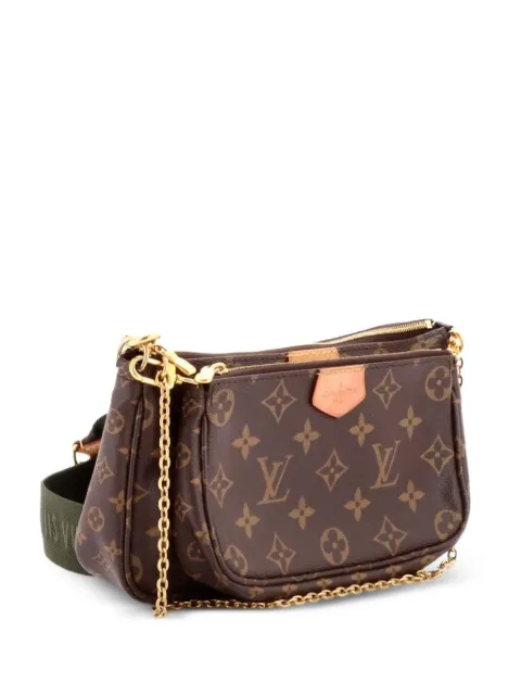 Louis Vuitton Pre-Owned Multi Pochette Accessoires Monogram Canvas crossbody bag Brown 89KJVGECV0RTYMH7