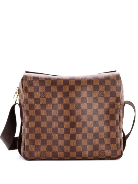 Louis Vuitton Pre-Owned Naviglio Handbag Damier crossbody bag Brown MGQ0XEEGZ1SJAY9G