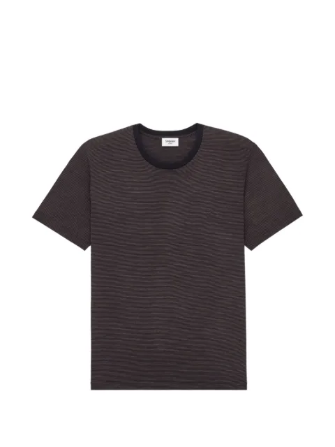 Saint Laurent striped T-shirt Brown 858314Y38AS