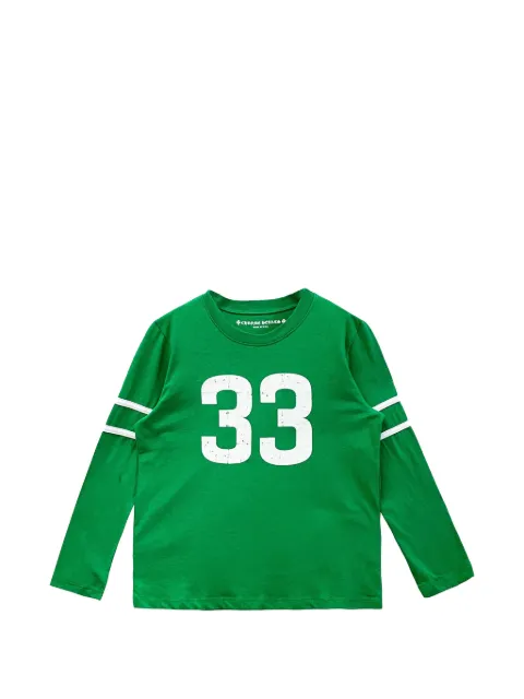 Chrome Hearts horseshoe logo long-sleeved T-shirt Green CHRM0766