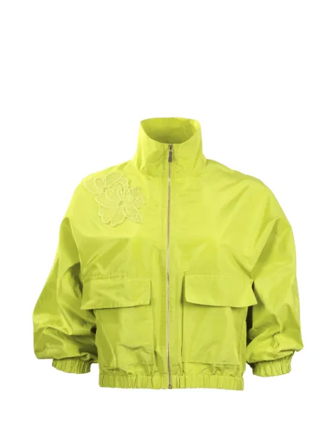 Silvia Tcherassi Donata floral-appliqué jacket Yellow ST260123