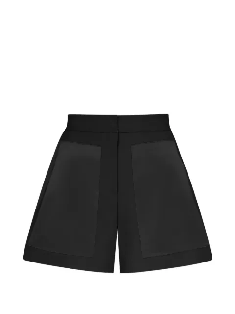 Violante Nessi Bolle geometric-panels shorts Black CO05BOCW