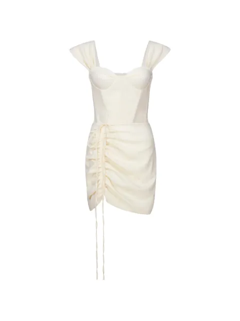 Violante Nessi Montale mini dress Neutrals CO06MOCW