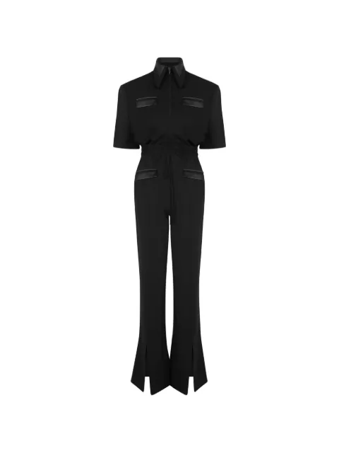 Violante Nessi Duse zipped jumpsuit Black CO07DUVI