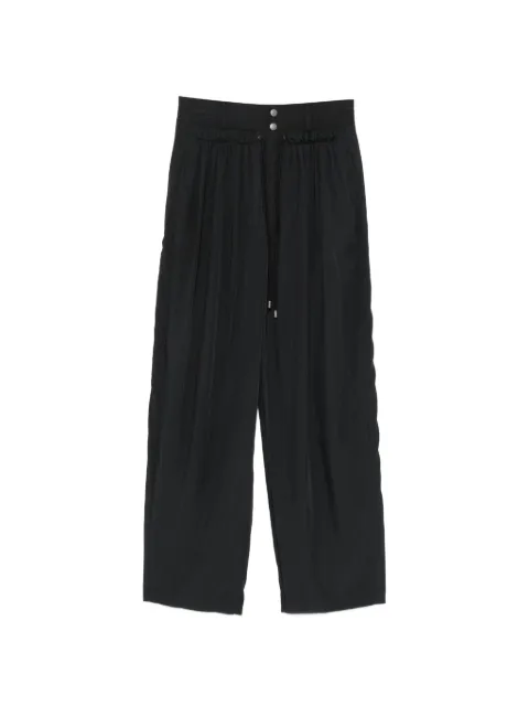 ISABEL MARANT Inaya drawstring-fastening palazzo pants Black 26APA0547FDD3I03I