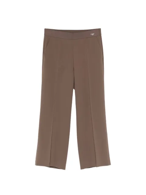 Cambio Cameron straight-leg trousers Brown 60520221