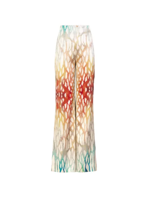 Silvia Tcherassi Andie printed trousers Neutrals ST260156