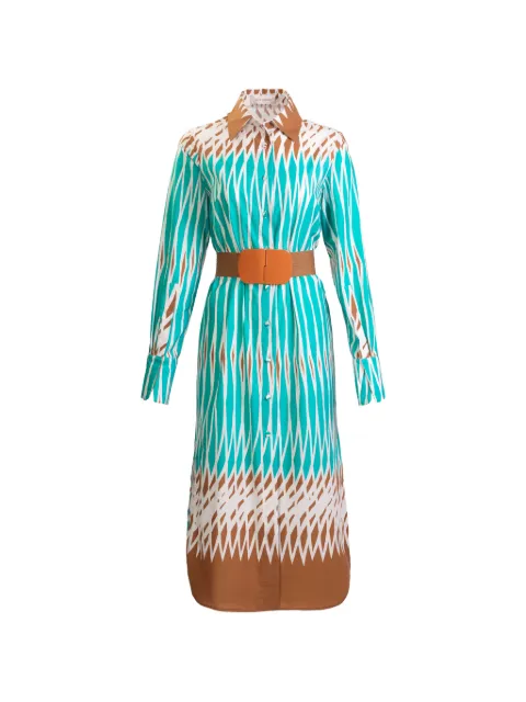 Silvia Tcherassi Ronzone midi dress Blue ST260164