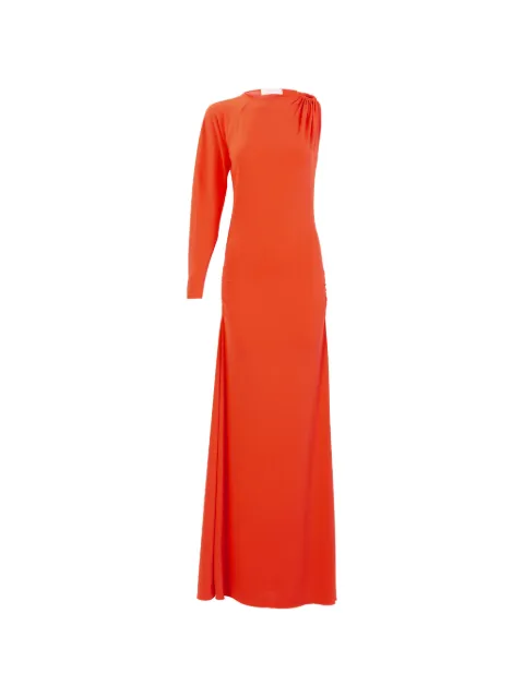 Silvia Tcherassi Virna one-shoulder maxi dress Orange ST260160
