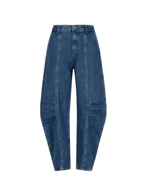ROTATE BIRGER CHRISTENSEN seam-detail pleated jeans Blue 115171BCR18451602