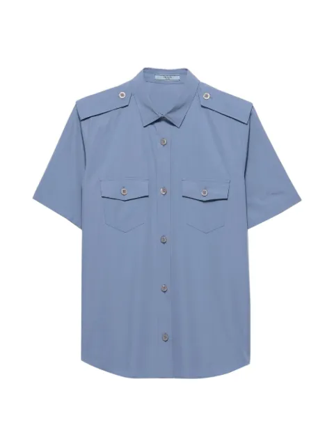 Prada cotton poplin shirt Blue P432JSOOO1XV2