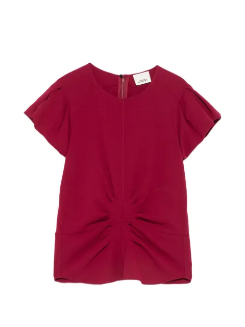 ISABEL MARANT Tullya top Red HT0356FED3J03I