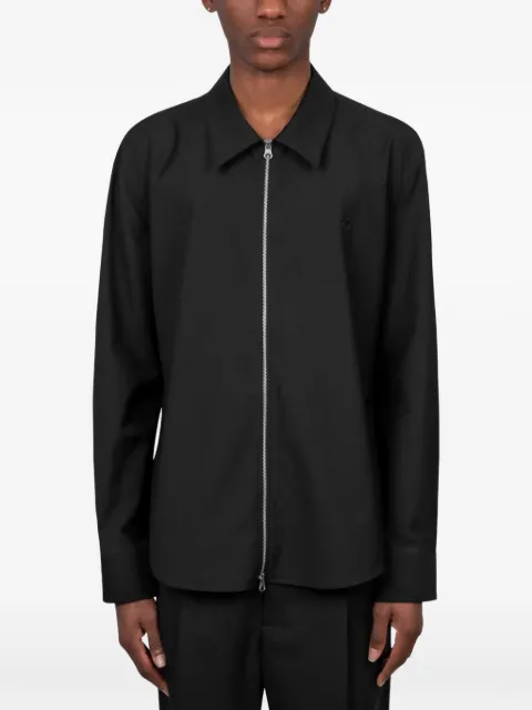 Courrèges zipped shirt Black 126CCH128PL02229999