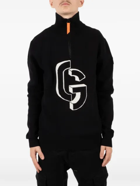 GERTRUDE Lewis trucker-neck sweater Black H25LEWISPULL