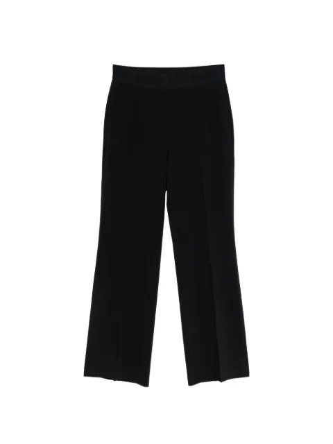 Cambio Ava logo-waistband trousers Black 60490222