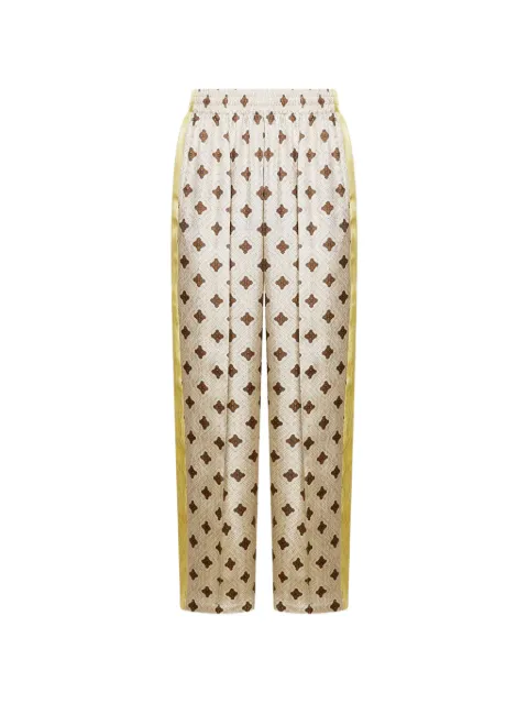 Pierre-Louis Mascia Fancy patterned trousers Neutrals FANCY2SPT12815SE518341101