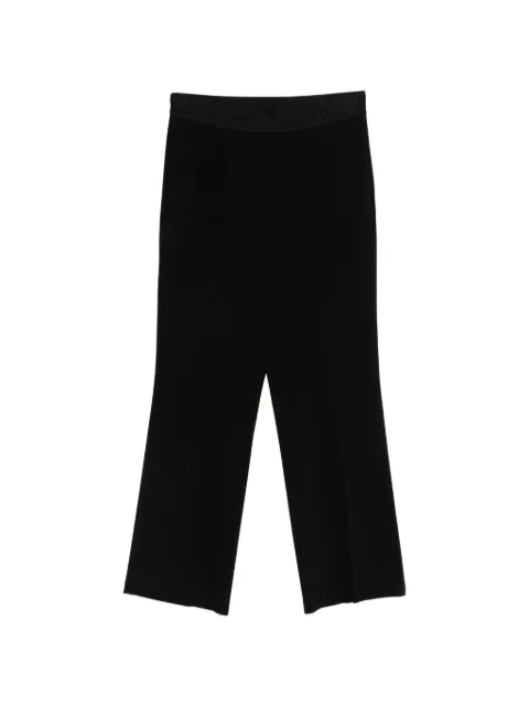 Cambio Ava logo-waistband trousers Black 60490222