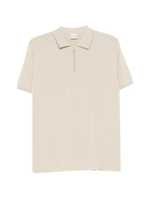 ASPESI zip-fastening polo shirt Neutrals S6QM8273371