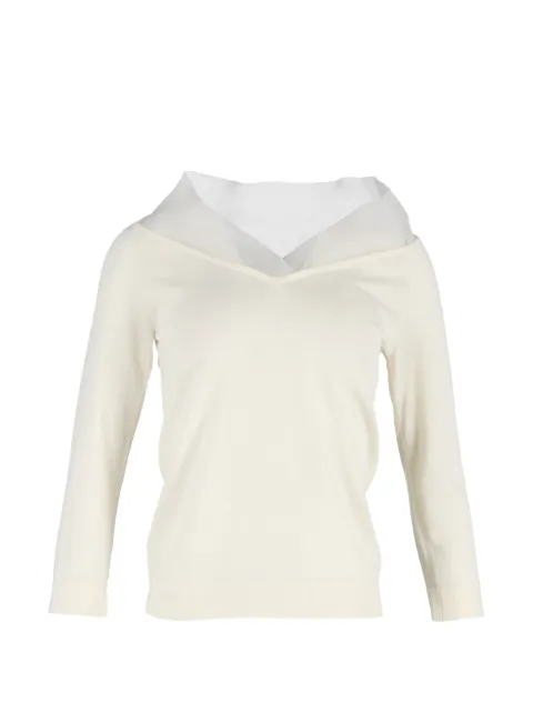 Max Mara V-neck sweater Neutrals NAPPUGBCL500240W