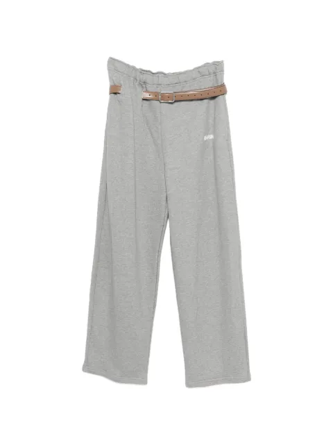 Magliano buckle-belt track pants Grey MGSS26PA07012