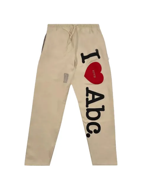 Advisory Board Crystals elasticated-waist track pants Neutrals ABCXK1ASSQN