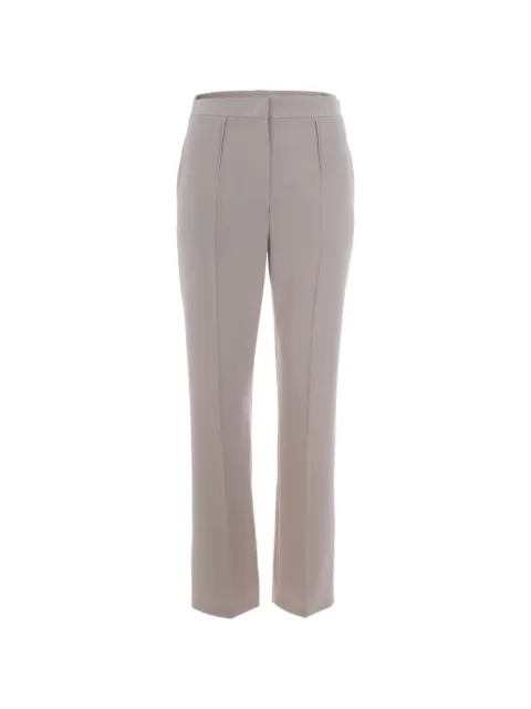 Patrizia Pepe logo-plaque trousers Grey 8P0800A498S748