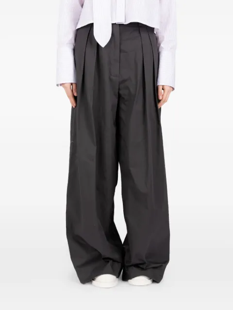 Société Anonyme Andy pleated wide trousers Grey ANDYSA18W98CN100