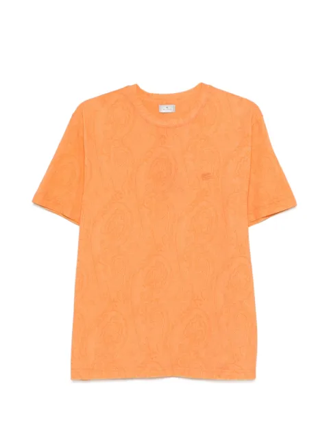 ETRO paisley-print T-shirt Orange MRMA0002AKG31