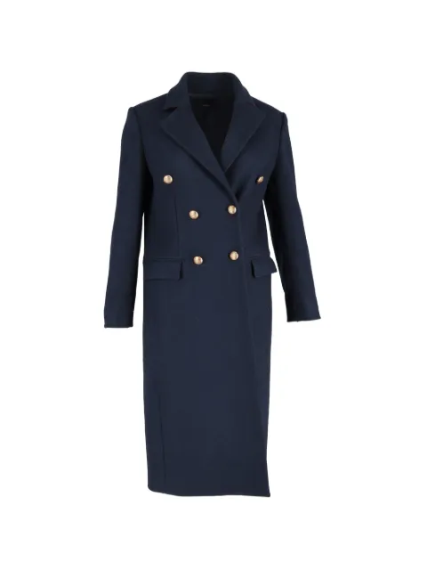 JOSEPH double-breasted wool coat Blue NAPPUGBCL500232W