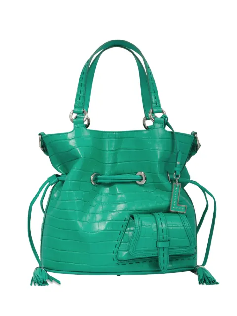 Lancel Premier Flirt tote bag Green A12585TXTU