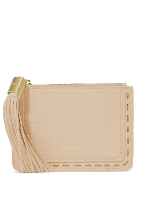 Lancel Premier Flirt zipped card holder Neutrals A109258BTU