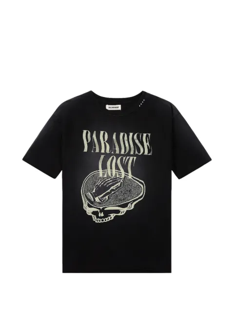 Alchemist graphic-print T-shirt Black AMFW25MJSST03X