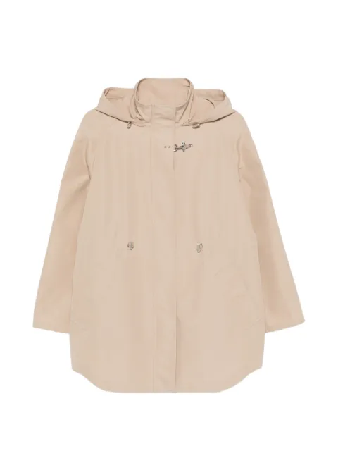 Fay hooded parka coat Neutrals NAW15523120YDR