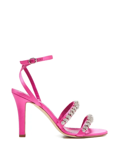 Manolo Blahnik Vedada embellished sandals Pink 2231379BPNK
